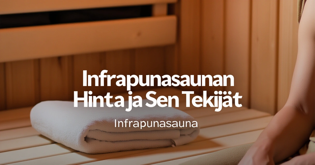 Infrapunasaunan Hinta ja Sen Tekijät