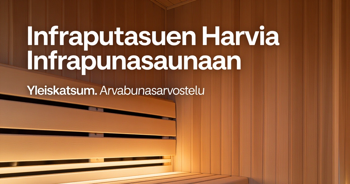 Yleiskatsaus Harvia Infrapunasaunaan